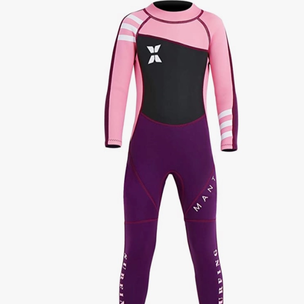 Girls wetsuit surfing manta fits girls 8-12
